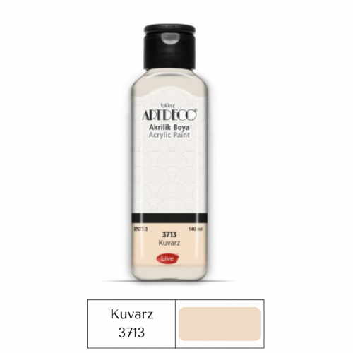 ARTDECO AKRİLİK BOYA 140ML KUVARS 3713
